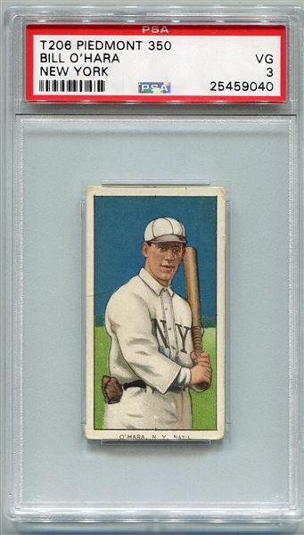 T206 Bill OHara New York PSA 3