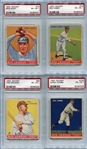 1933 Goudey Lot of 24 Different w/HOFers All PSA Graded