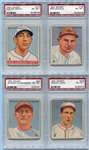 1933 Goudey Lot of 24 Different w/HOFers All PSA Graded