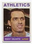 1964 Topps Rocky Colavito Autographed