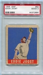 1948 Leaf #62 Eddie Joost SP PSA 2