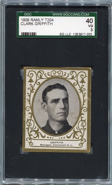 T204 Clark Griffith SGC 40