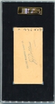E136 1911 Zeenut Delmas With Scarce Collins McCarthy Stamped Back SGC 20