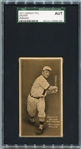 E136 1911 Zeenut Zacher Oakland SGC AUT