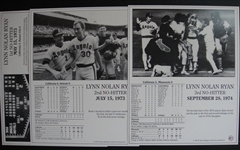 1993 TV Sports Mailbag Nolan Ryan Complete 7 Card Set Nrmt