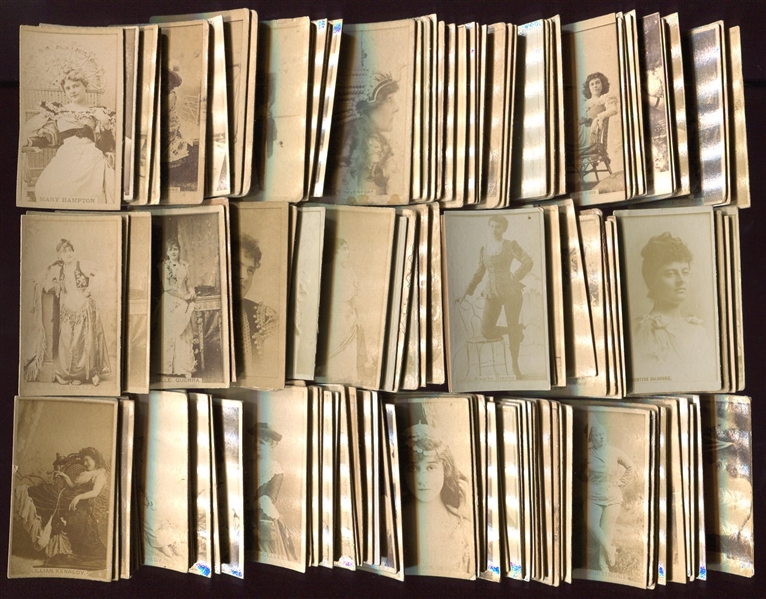 N245 Sweet Caporal Actors and Actresses Lot of 150 Different