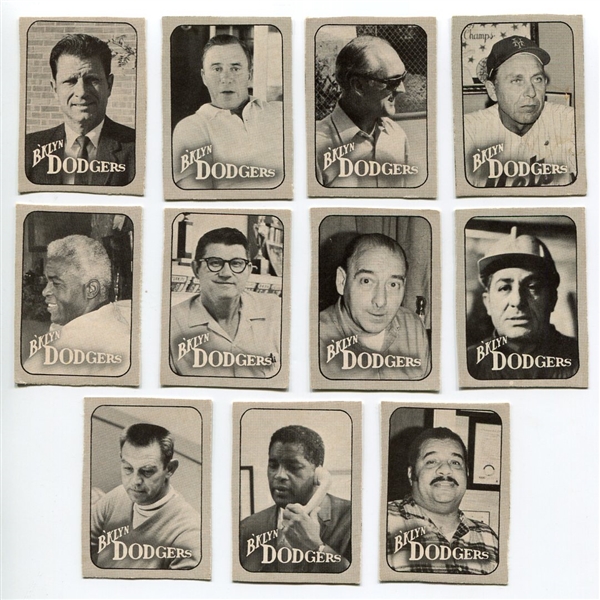 Brooklyn Dodgers 11 Card Set