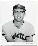 1960's Los Angeles Angels Team Issued B&W Photos 7 Different