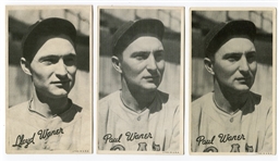 R314 Goudey Wide Pen Lot of 3 Paul Waner & Lloyd Waner