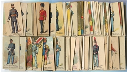 N224 Kinney Military Series Lot of 100 Different