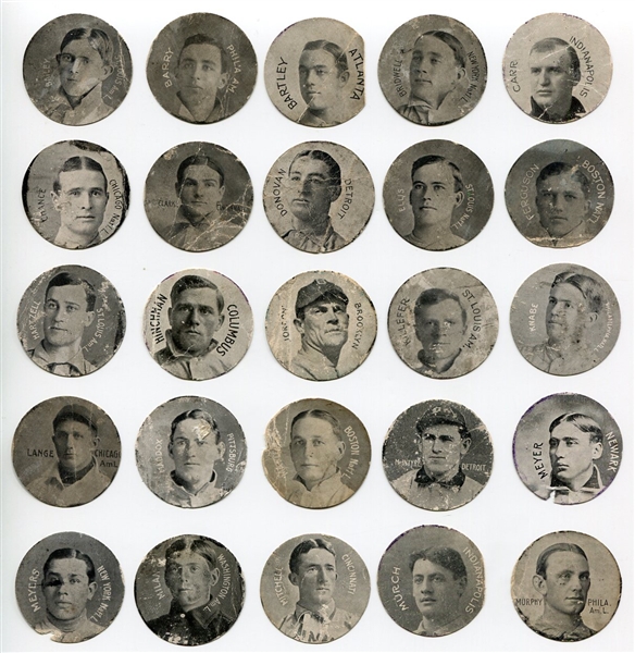 E254 Colgans Chips Stars of The Diamond Collection of 41 Different w/Chance & Young