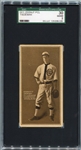 E136 1911 Zeenut Tiedeman Oakland w/Collins McCarthy Back Stamp SGC 30