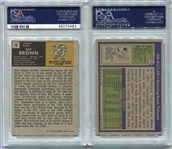 1971 & 1972 Topps Football Lot of 2 PSA Graded
