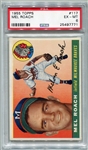 1955 Topps #117 Mel Roach PSA 6