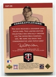 2004 Upper Deck MLB Logo Patch Card Harmon Killebrew Autographed 11 of 25