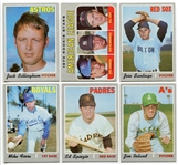 1970 Topps Lot of 6 High-numbers EXMT