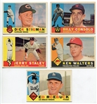 1960 Topps Lot of 5 High-Numbers EX-EXMT