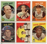 1959 Topps Lot of 10 Different EX+/-