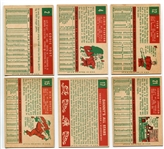1959 Topps Lot of 10 Different EX+/-