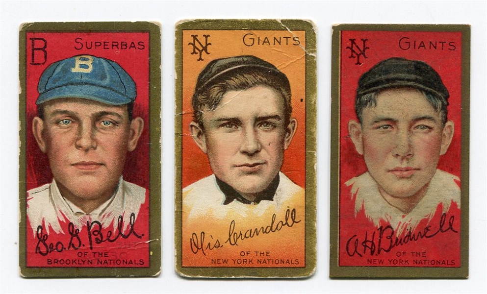 T205 Lot of 3 Different 
