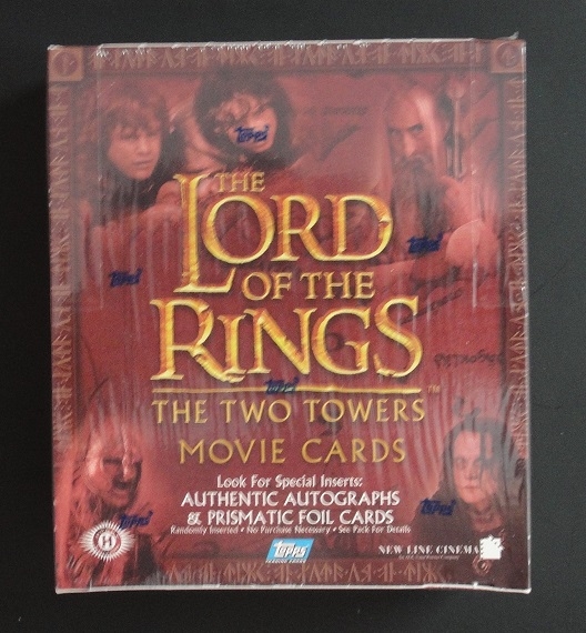 Topps The Lord of The Rings The Two Towers Movie Cards Sealed 36 Pack Box
