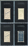 T206 Lot of 7 Different SGC Graded w/Tinker
