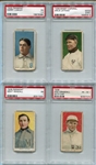 T206 Lot of 6 All PSA Graded