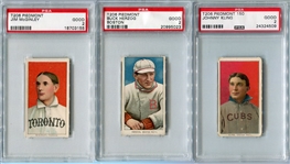 T206 Lot of 3 PSA Graded 2's