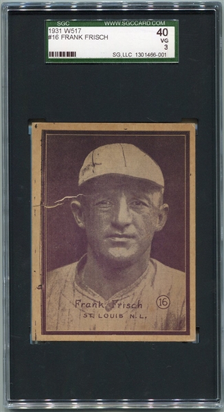 W517 #16 Frank Frisch SGC 40