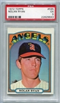 1972 Topps #595 Nolan Ryan PSA 5