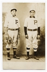 Early 1900's RPPC Two Native American Baseball Players