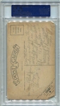 1928 Exhibits L. R. (Hack) Wilson Postcard Back PSA Authentic