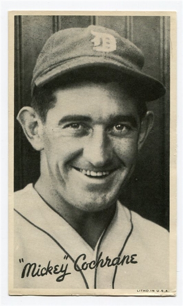 R314 Goudey Wide Pen Mickey Cochrane 