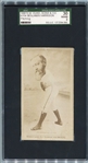 N154 Presidential Baseball Benjamin Harrison Pitching SGC 30