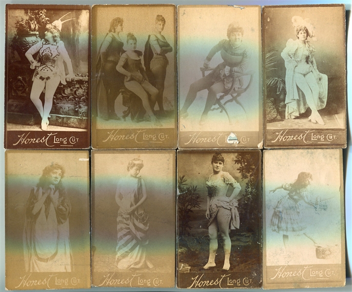 N150 Honest Long Cut Actresses Lot of 8 Different