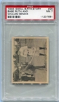 1948 Swell Babe Ruth Story #26 Babe Ruth And William Bendix PSA 7