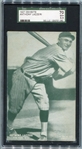 1927 Exhibits Tony Lazzeri New York Yankees SGC 70