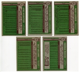 1976 Topps Baseball Lot of 5 Stars/HOFers