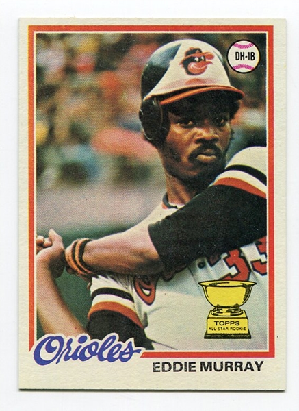 1978 Topps #36 Eddie Murray Rookie Card NM+
