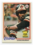 1978 Topps #36 Eddie Murray Rookie Card NM+