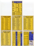 1970 Topps Lot of 7 Different 