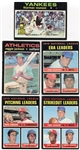 1971 & 1972 Topps Lot of 7 Different