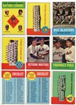 1963 Topps High-powered Lot of 24 Different-Team Cards, Rookies, Stars & More