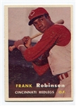 1957 Topps #35 Frank Robinson Rookie Card Nrmt