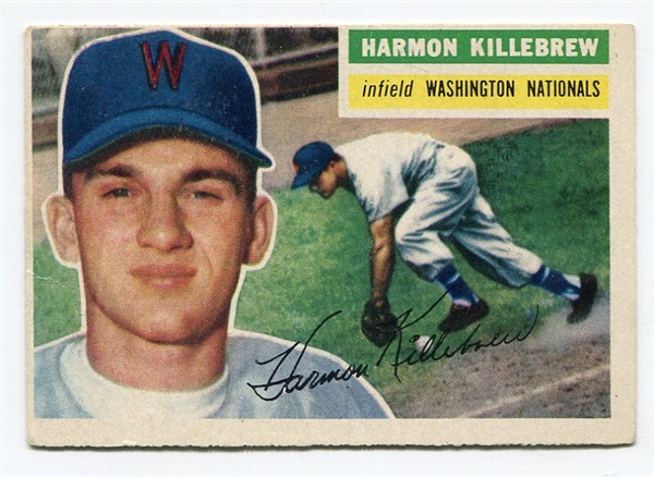 1956 Topps #164 Harmon Killebrew VG+