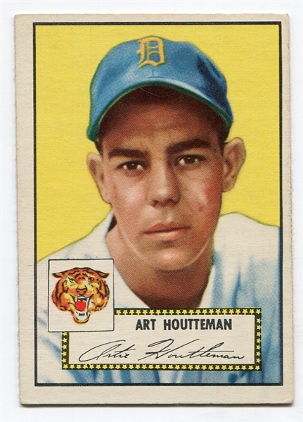 1952 Topps #238 Art Houtteman EX