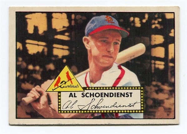 1952 Topps #91 Red Schoendienst EX