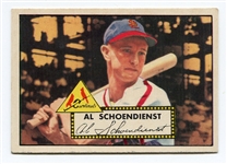 1952 Topps #91 Red Schoendienst EX