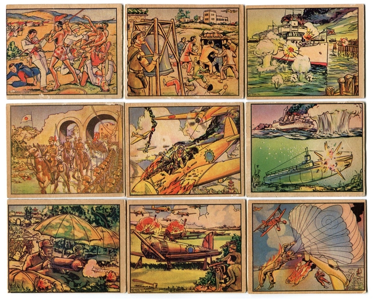 R69 1938 Gum Inc. Horrors of War Cards - Lot of 14 Different 