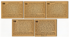 R69 1938 Gum Inc. Horrors of War Cards - Lot of 14 Different 